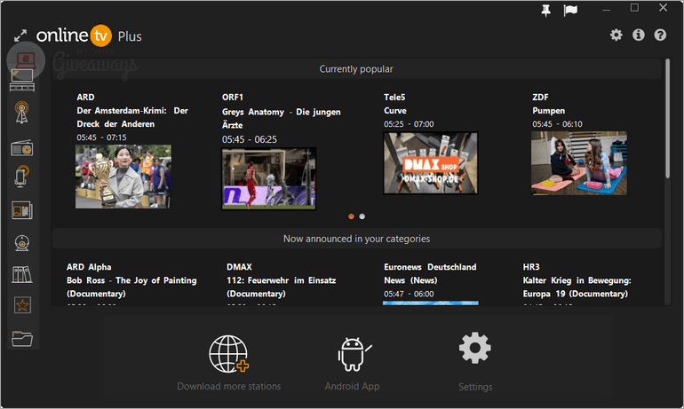 giveaway-onlinetv-19-plus-main-interface