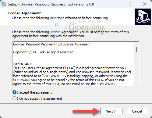 giveaway-browser-password-recovery-tool-install