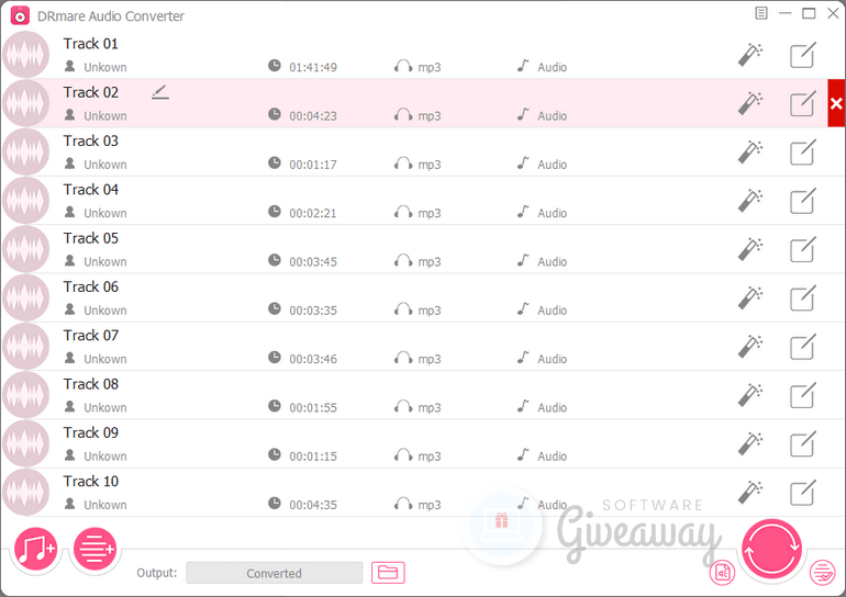 giveaway-drmare-audio-converter-screenshot-1