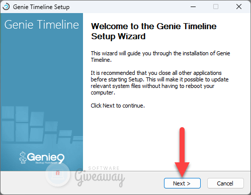 giveaway-genie-timeline-pro-install