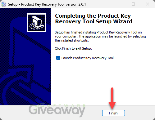 giveaway-pc-trek-product-key-recovery-tool-install
