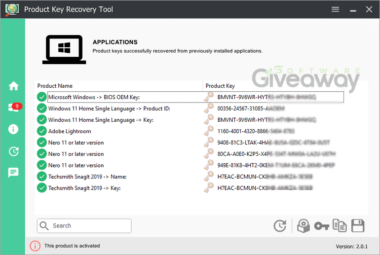 giveaway-pc-trek-product-key-recovery-tool-screenshot-2