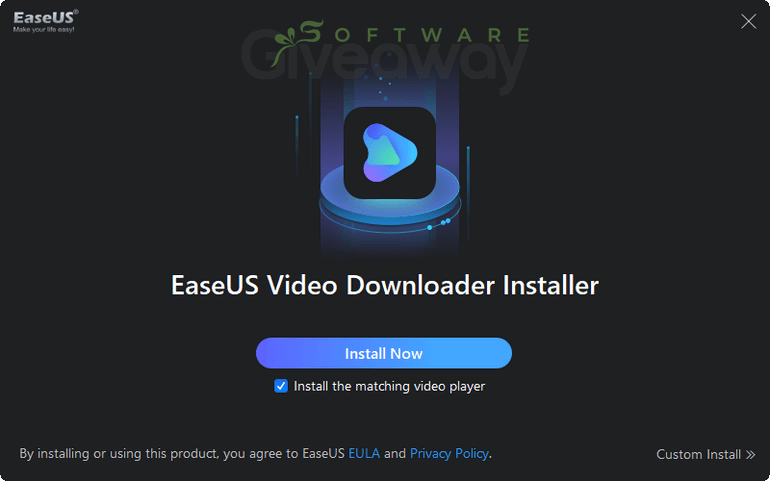 giveaway-easeus-video-downloader-install
