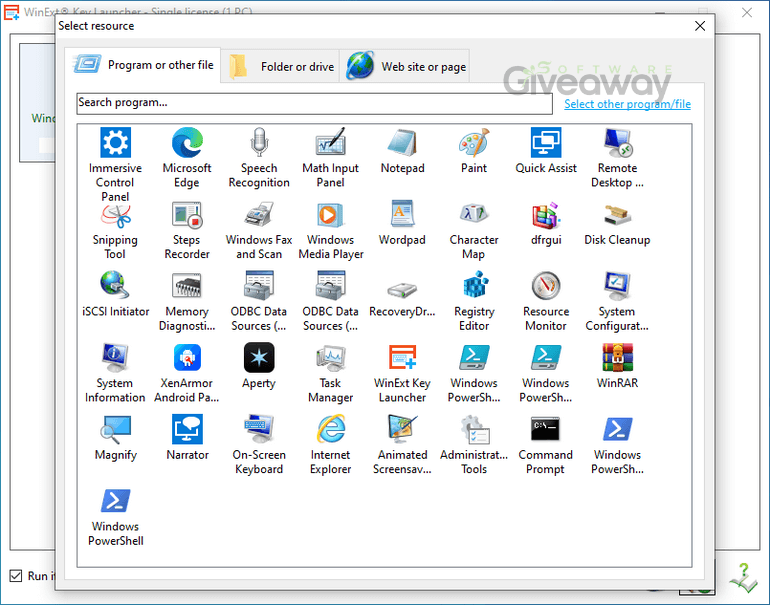giveaway-winext-key-launcher-screenshot-1