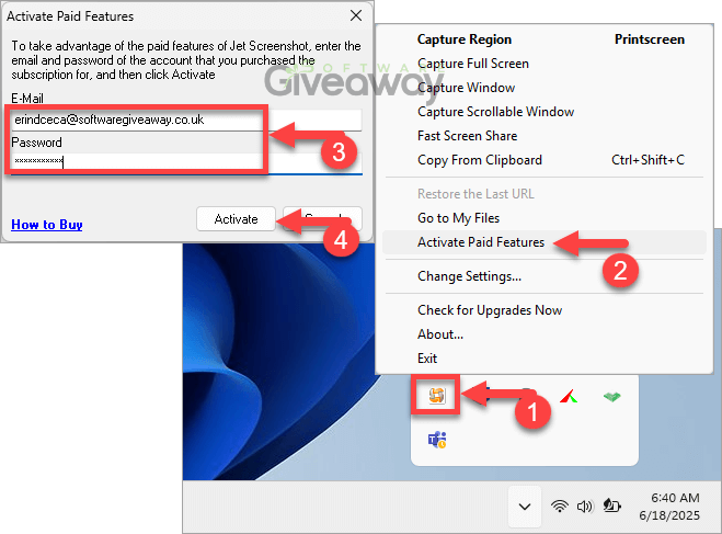 giveaway-jet-screenshot-home-activated
