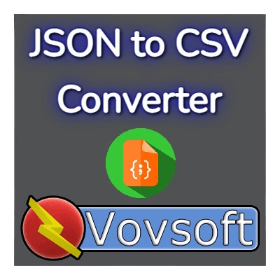 Vovsoft JSON to CSV