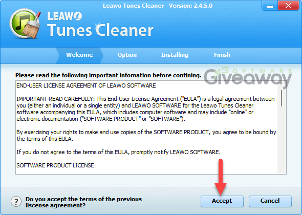giveaway-leawo-tunes-cleaner-install