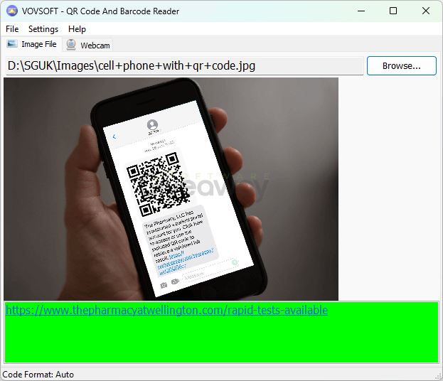 Vovsoft QR Code and Barcode Reader (100% Discount) 1 Vovsoft QR Code and Barcode Reader