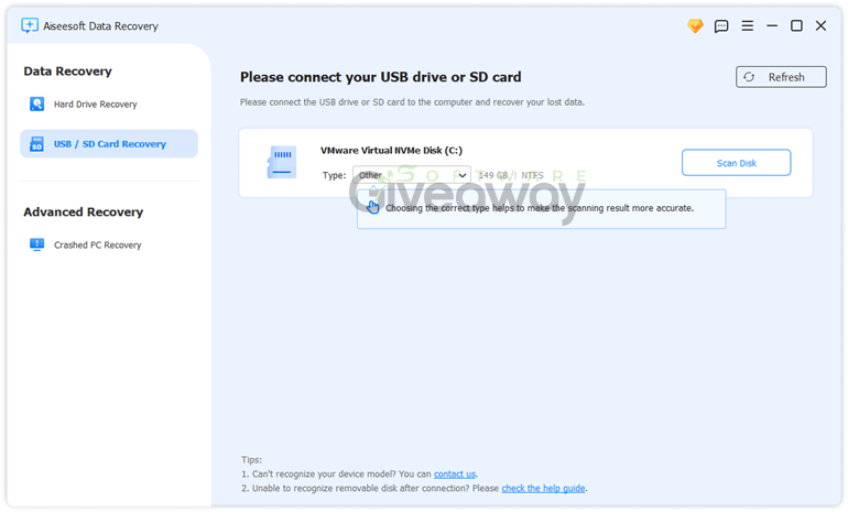 Aiseesoft Data Recovery (100% Discount) 1 Aiseesoft Data Recovery