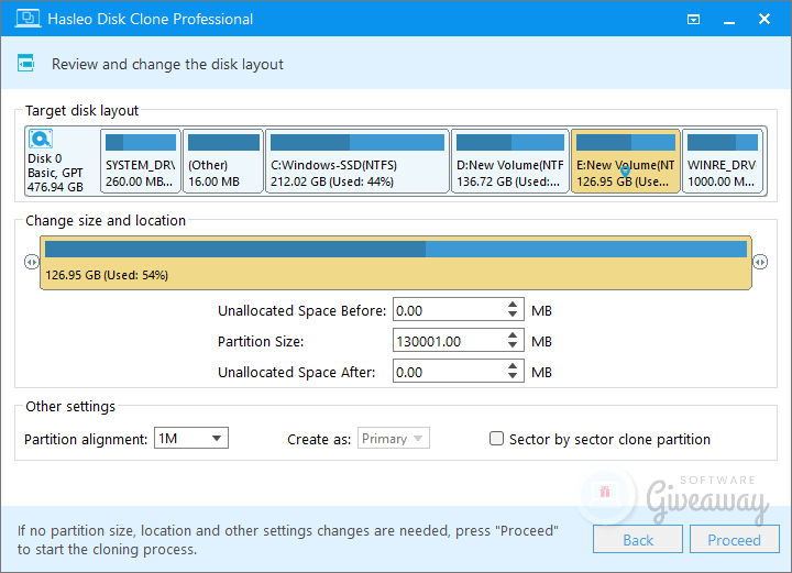 Hasleo Disk Clone Professional