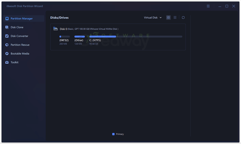 iBeesoft Disk Partition Wizard
