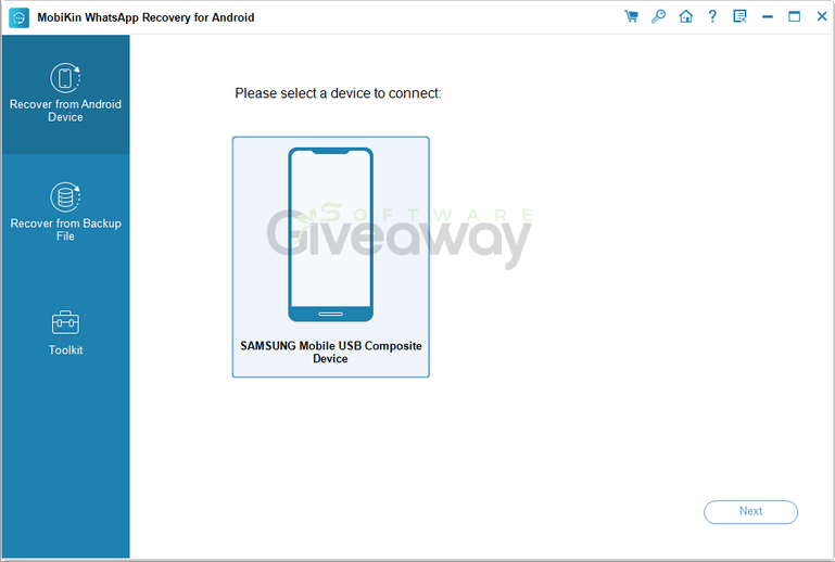 MobiKin WhatsApp Recovery for Android (100% Discount) 1 MobiKin WhatsApp Recovery for Android