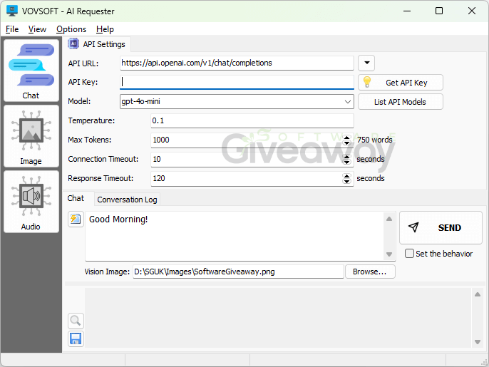 Vovsoft AI Requester 1 Vovsoft AI Requester