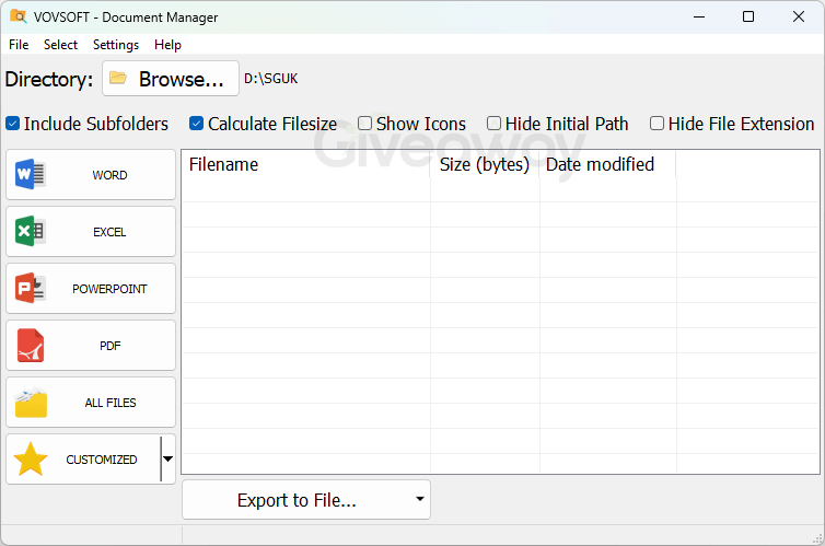 Vovsoft Document Manager (100% Discount) 1 Vovsoft Document Manager