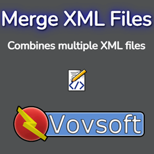 Vovsoft Merge XML Files