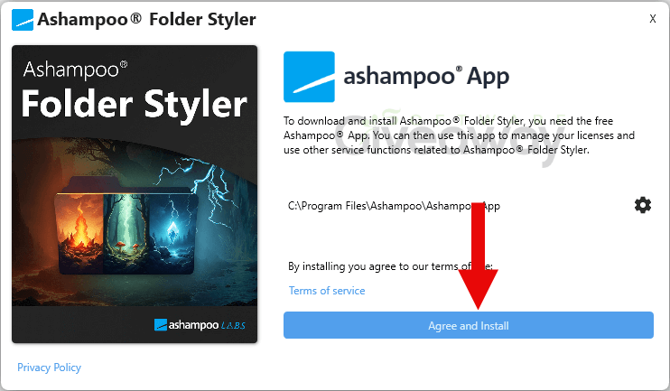 Ashampoo Folder Styler