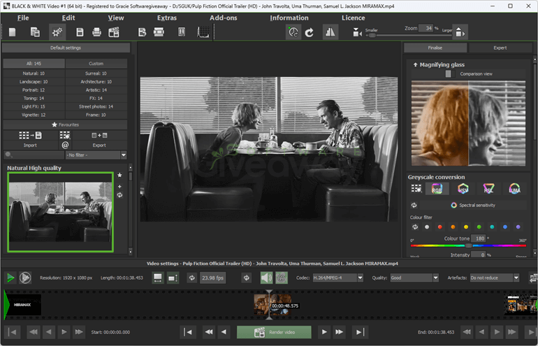 FRANZIS BLACK & WHITE Video