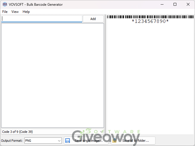 Vovsoft Bulk Barcode Generator 1 Vovsoft Bulk Barcode Generator