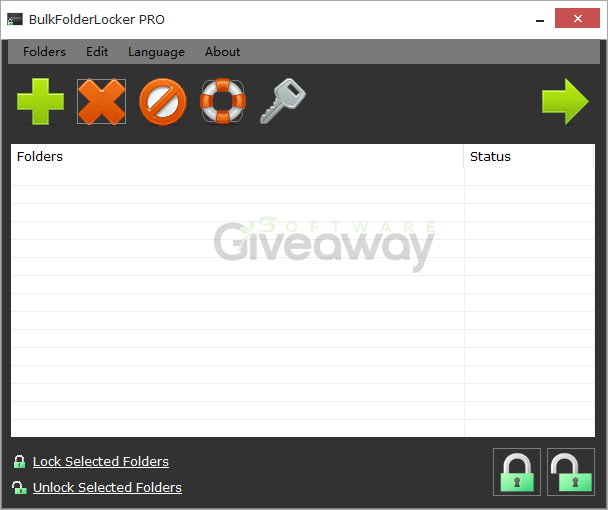 BulkFolderLocker PRO