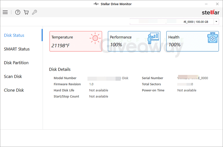 Stellar Drive Monitor