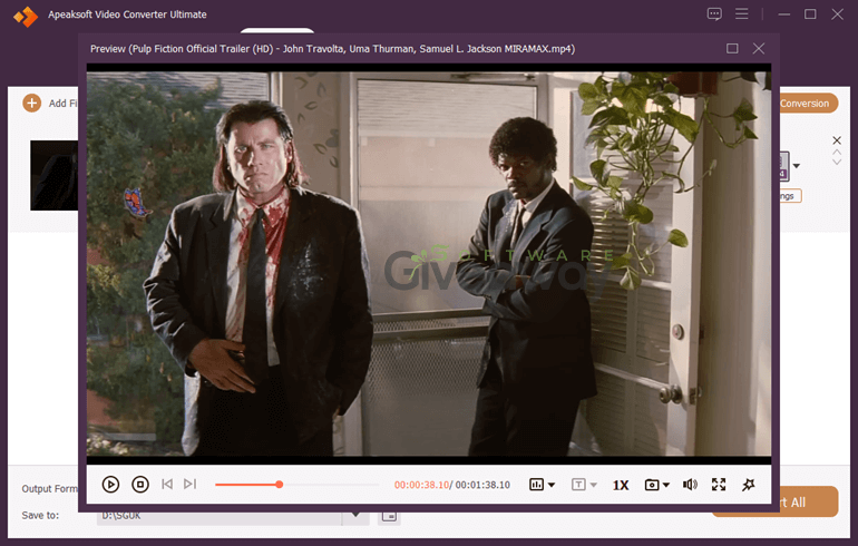 Apeaksoft Video Converter Ultimate 