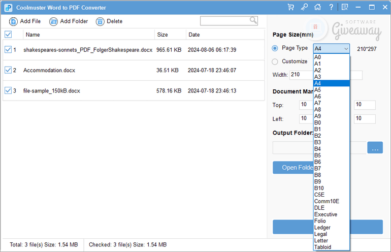 Coolmuster Word to PDF Converter