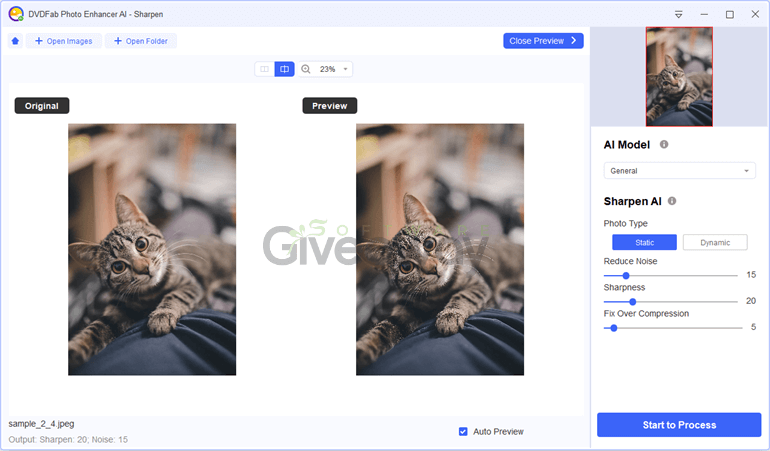 DVDFab Photo Enhancer AI