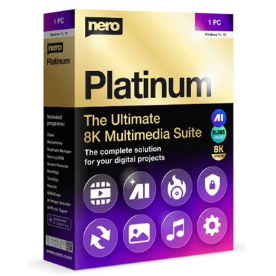 51% Off Nero Platinum Suite 2026 - 1 PC / 1 year