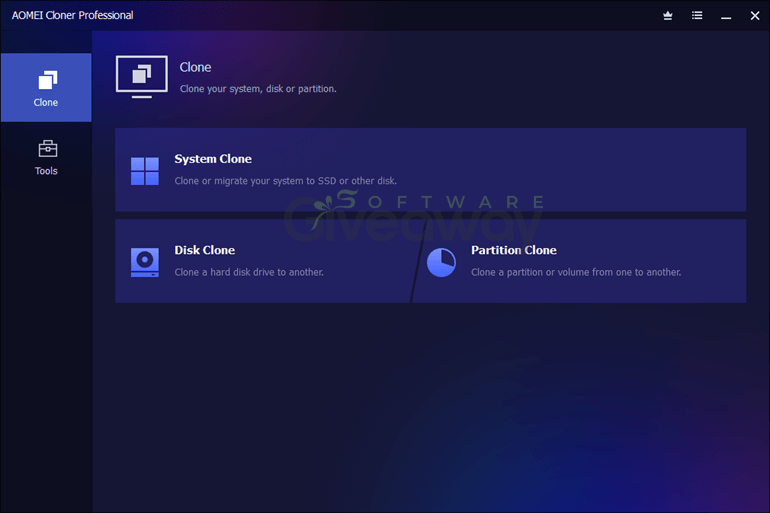AOMEI Cloner Pro