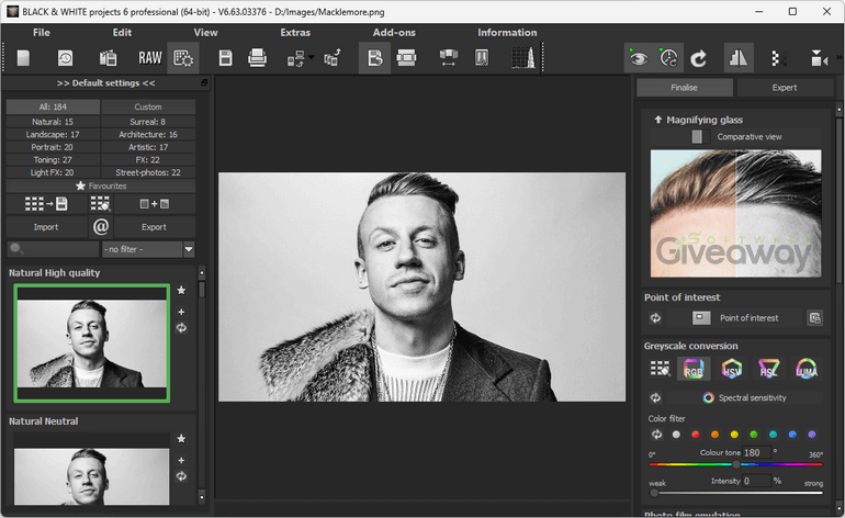 BLACK & WHITE Projects