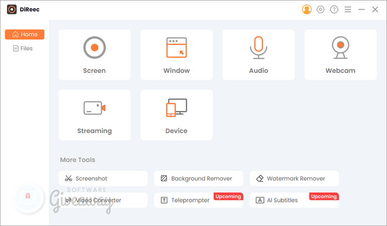 DiReec Screen Recorder for Win (100% Discount) 1 DiReec Screen Recorder