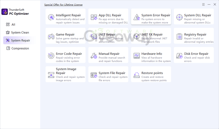 ThunderSoft PC Optimizer (100% Discount) 1 ThunderSoft PC Optimizer