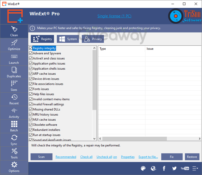 Trisunsoft WinExt Pro