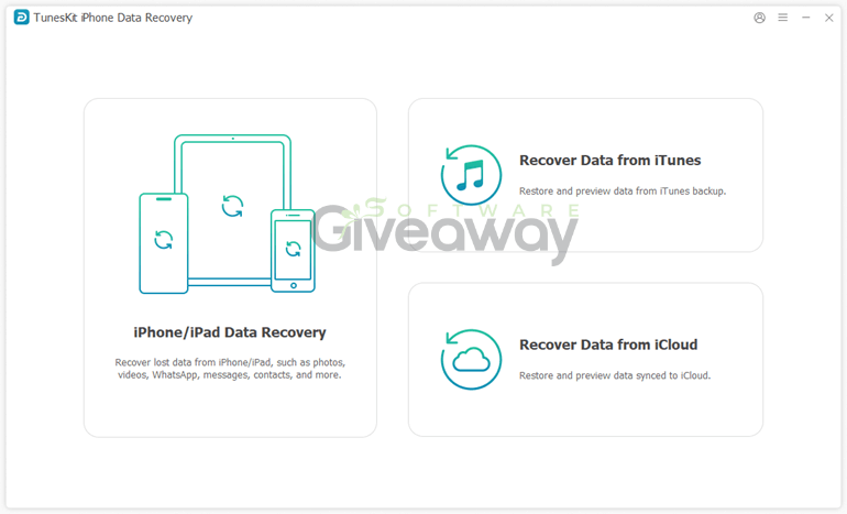 TunesKit iPhone Data Recovery (100% Discount) 1 TunesKit iPhone Data Recovery