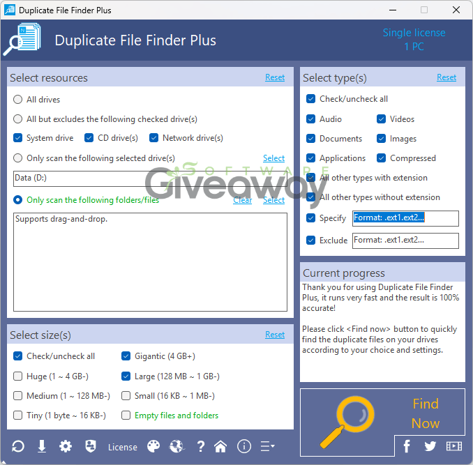 TriSun Duplicate File Finder Plus
