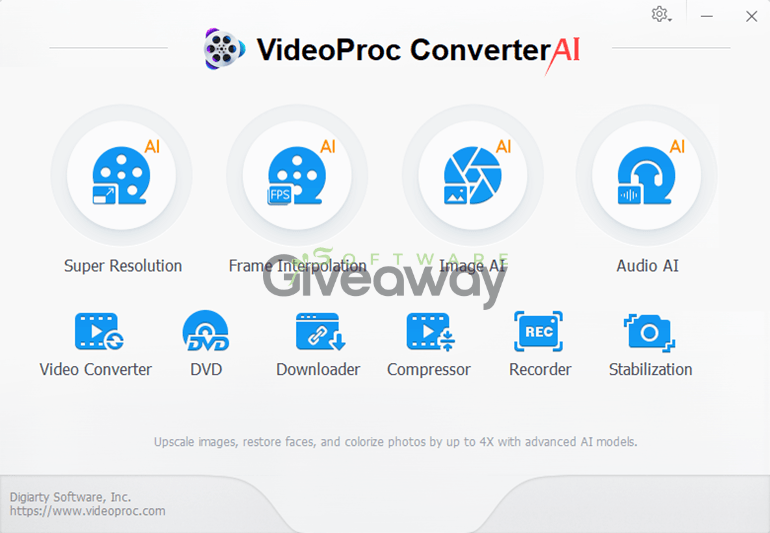 VideoProc Converter AI (100% Discount) 1 VideoProc Converter AI