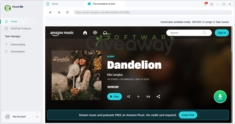 MusicFab Amazon Music Converter 