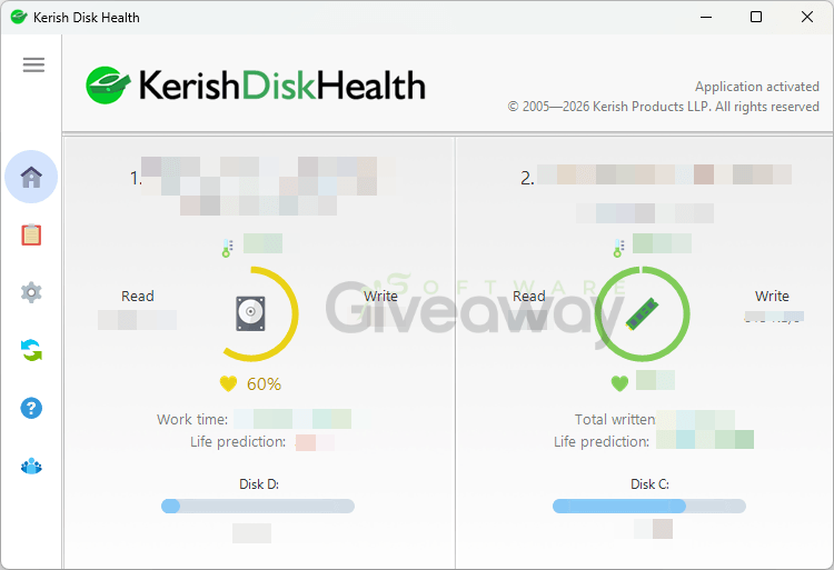 Kerish Disk Health