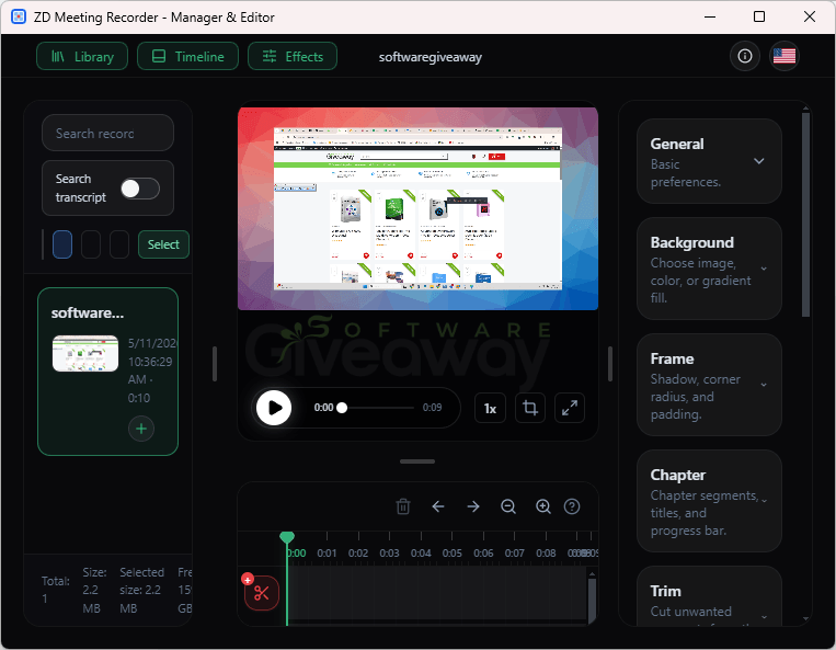 ZD Meeting Recorder (100% Discount) 1 ZD Meeting Recorder