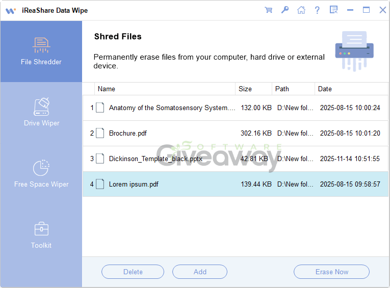 iReaShare Data Wipe (100% Discount) 1 iReaShare Data Wipe